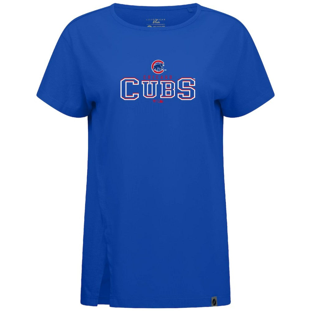 Chicago Cubs Levelwear Women's Influx Journey T-Shirt - MLB