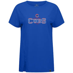 Chicago Cubs Levelwear Women's Influx Journey T-Shirt - MLB