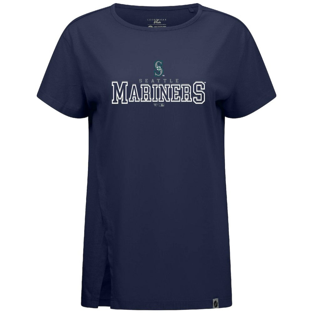Seattle Mariners Levelwear Women's Influx Journey T-Shirt - MLB