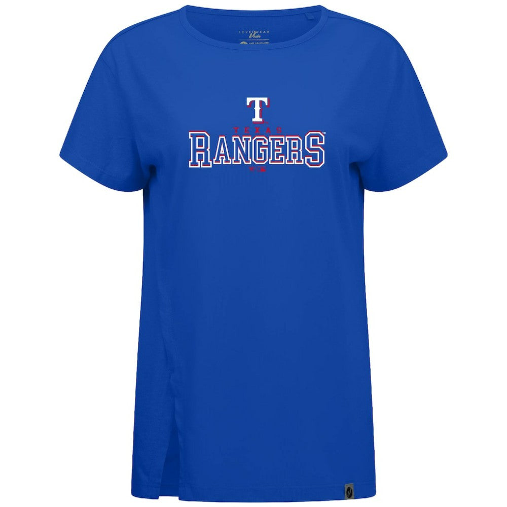 Texas Rangers Levelwear Women's Influx Journey T-Shirt - MLB