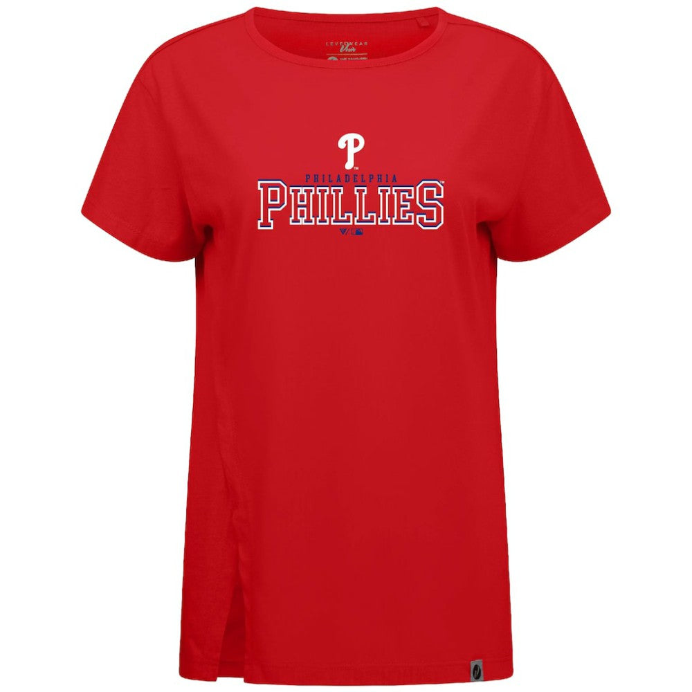 Philadelphia Phillies Levelwear Women's Influx Journey T-Shirt - MLB