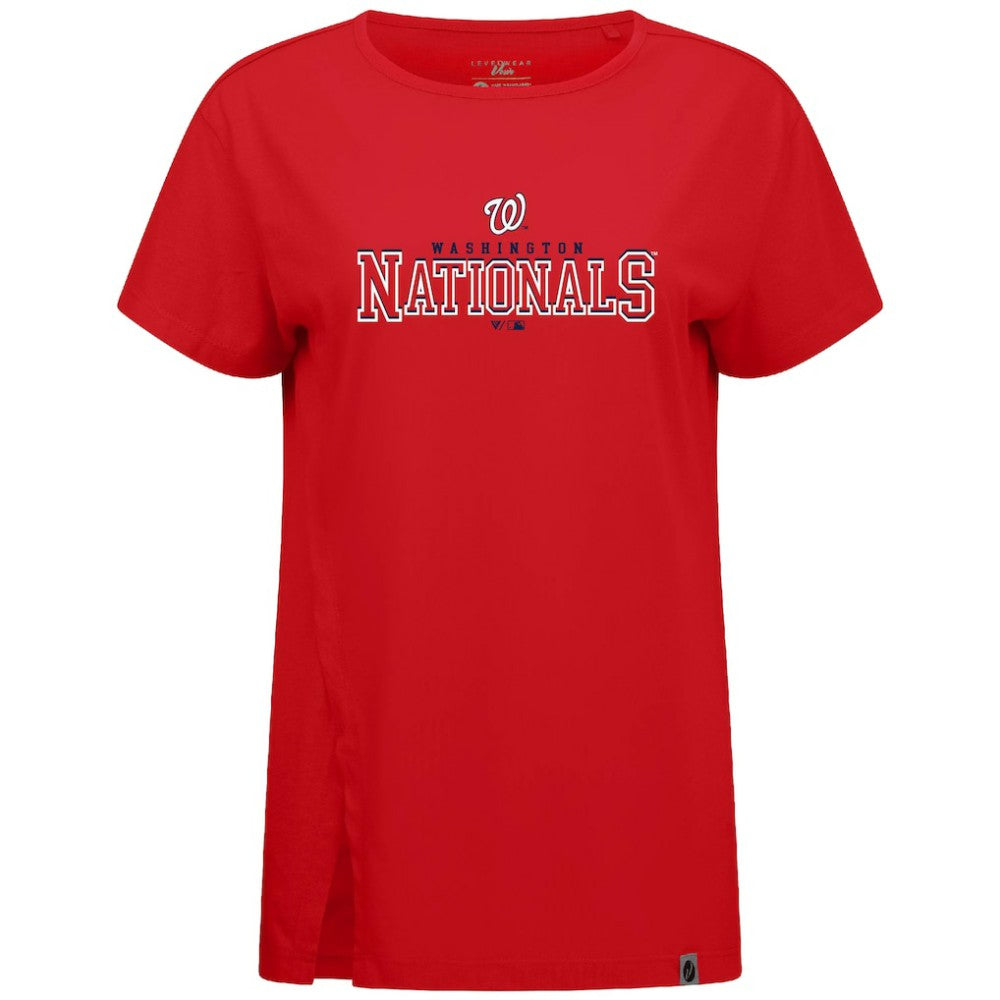 Washington Nationals Levelwear Women's Influx Journey T-Shirt - MLB