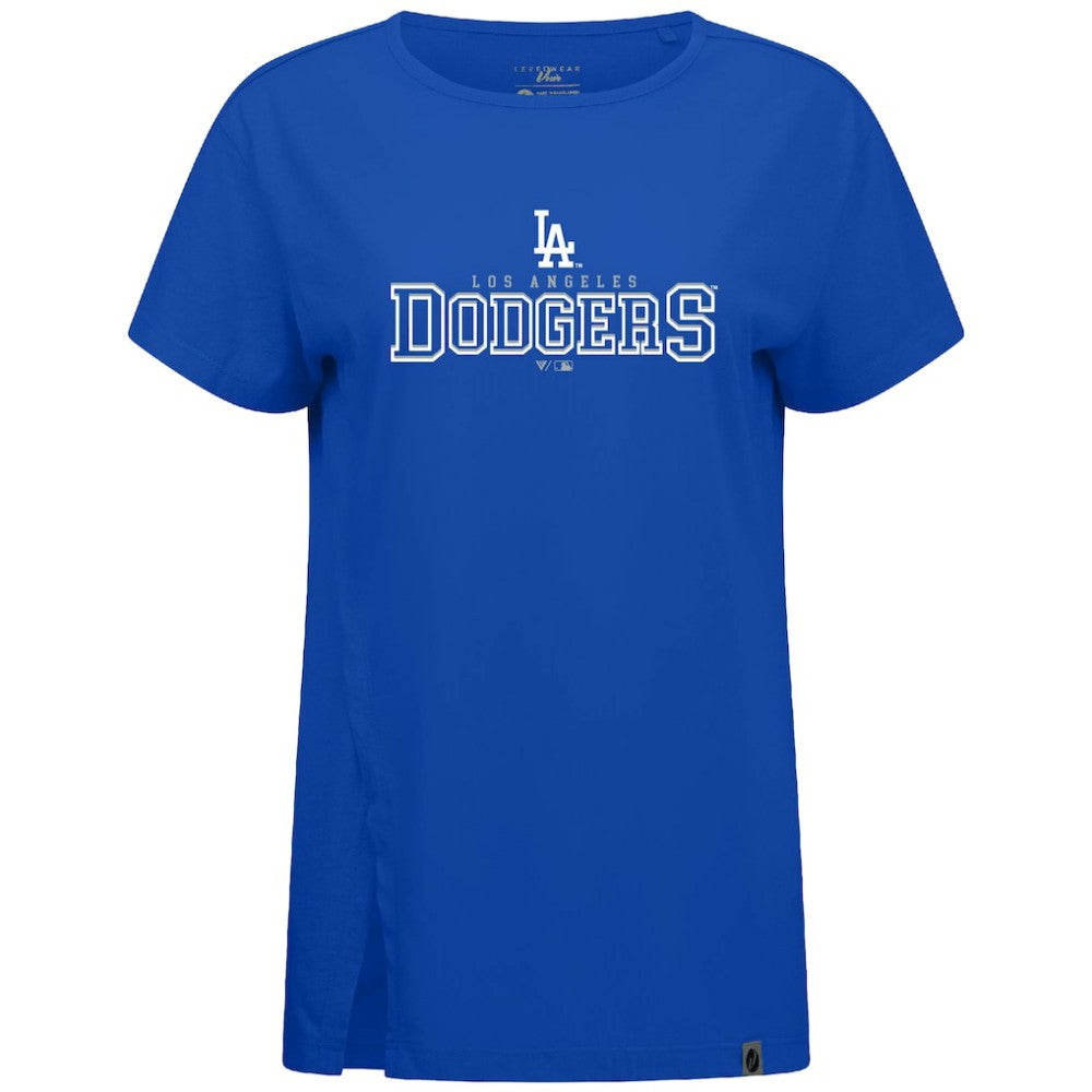 Los Angeles Dodgers Levelwear Women's Influx Journey T-Shirt - MLB
