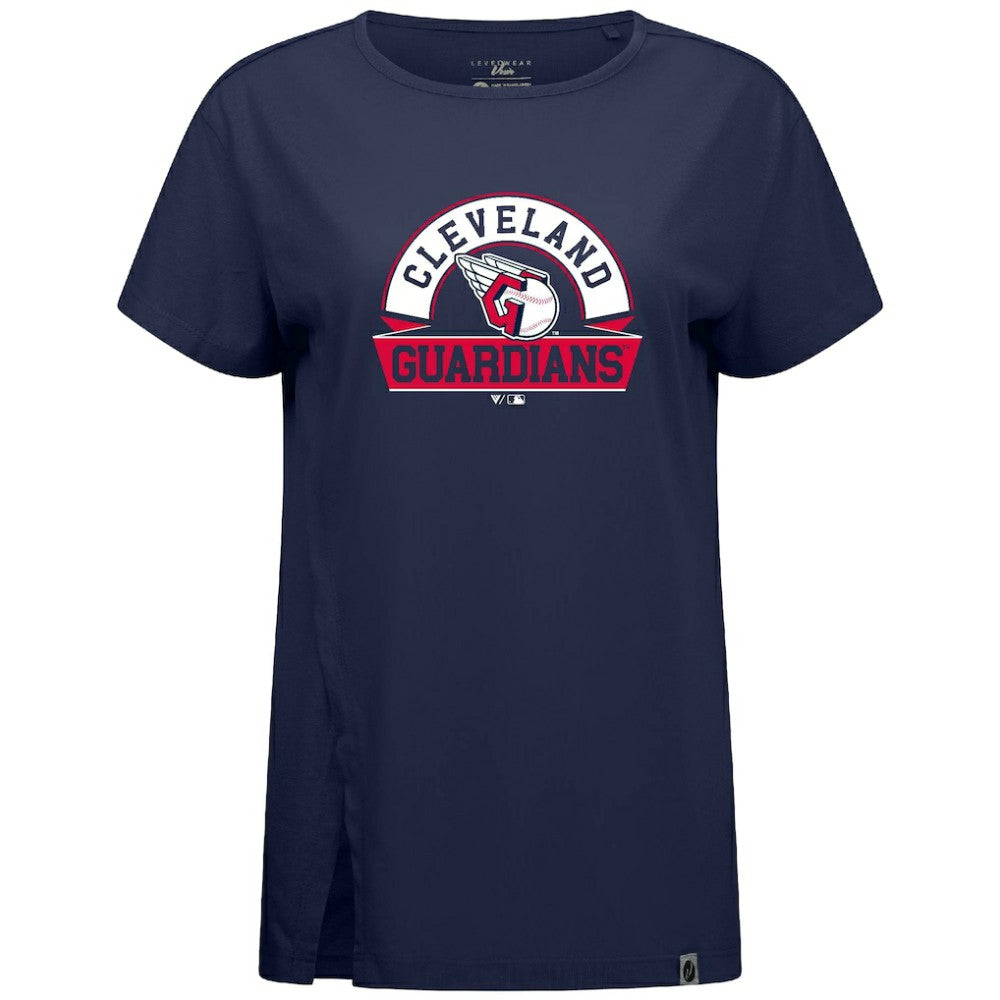 Cleveland Guardians Levelwear Women's Influx Banner Arch T-Shirt - MLB
