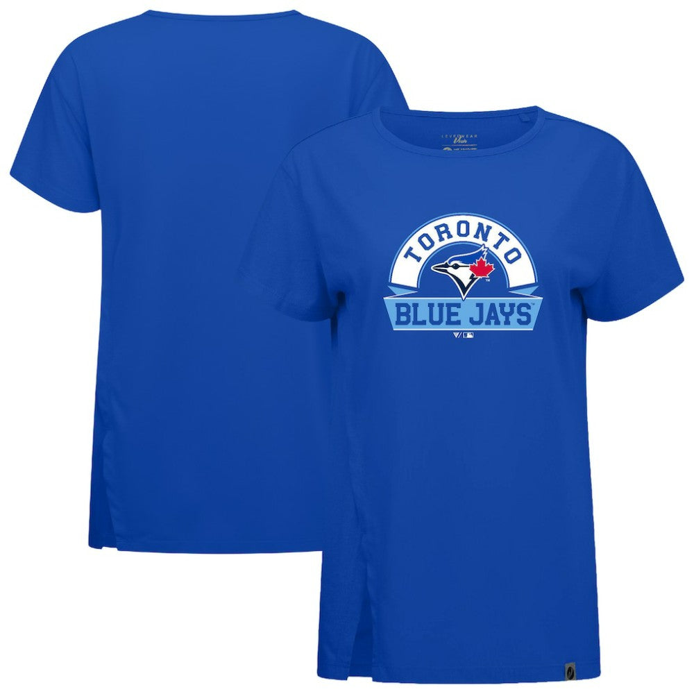 Toronto Blue Jays Levelwear Women's Influx Banner Arch T-Shirt - MLB