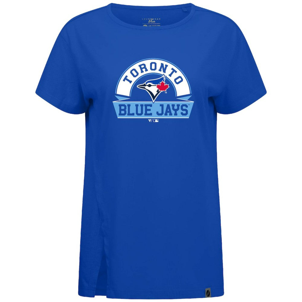 Toronto Blue Jays Levelwear Women's Influx Banner Arch T-Shirt - MLB