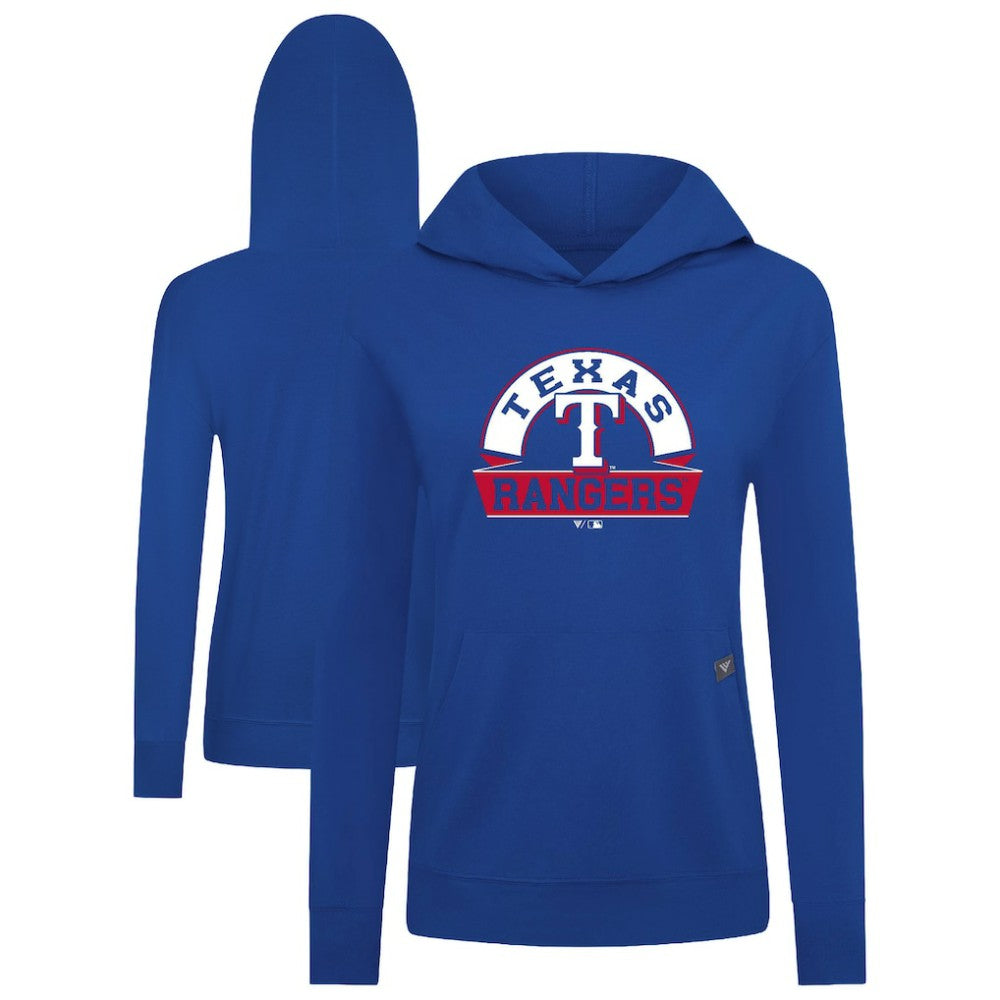 Texas Rangers Levelwear Women's Relay Banner Arch Long Sleeve T-Shirt Hoodie - MLB