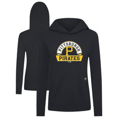 Pittsburgh Pirates Levelwear Women's Relay Banner Arch Long Sleeve T-Shirt Hoodie - MLB
