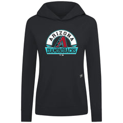 Arizona Diamondbacks Levelwear Women's Relay Banner Arch Long Sleeve T-Shirt Hoodie - MLB
