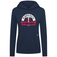 Minnesota Twins Levelwear Women's Relay Banner Arch Long Sleeve T-Shirt Hoodie - MLB
