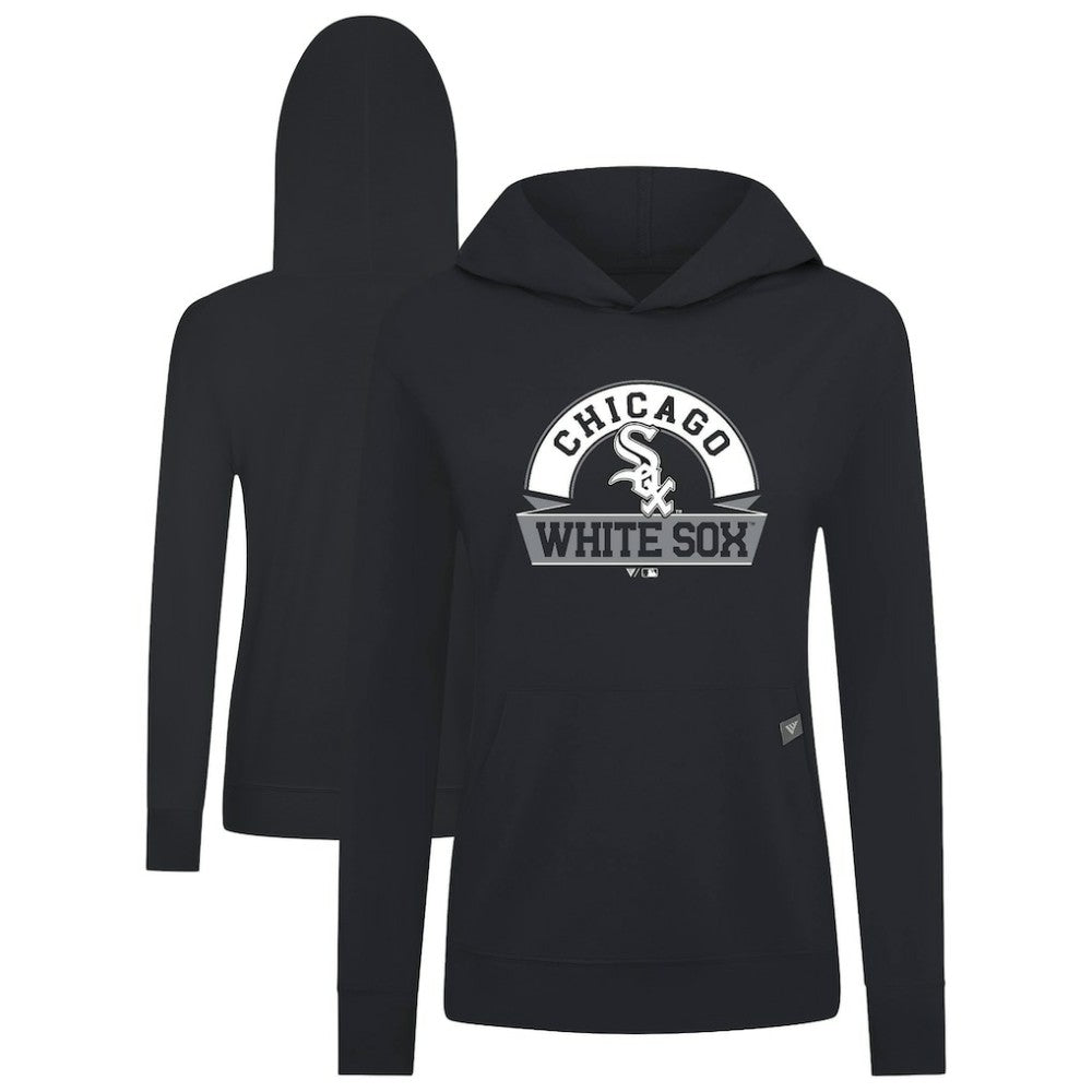 Chicago White Sox Levelwear Women's Relay Banner Arch Long Sleeve T-Shirt Hoodie - MLB