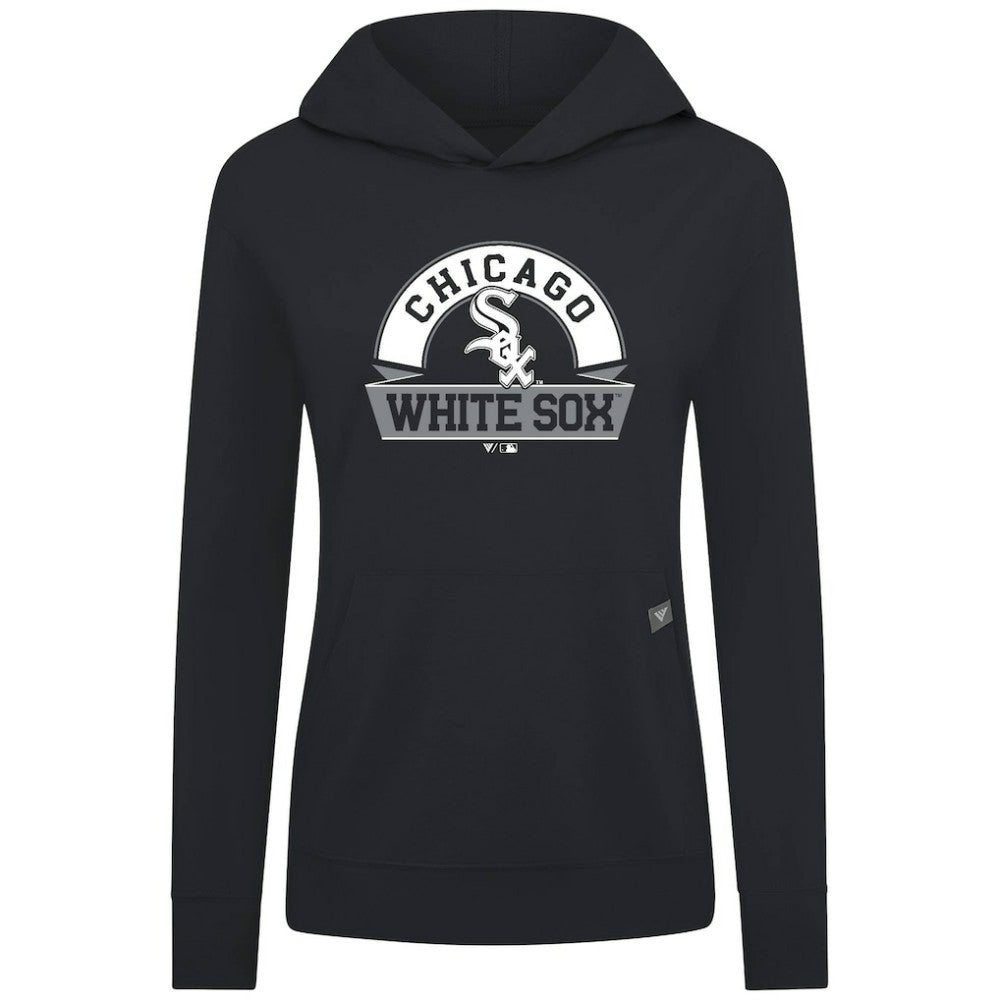 Chicago White Sox Levelwear Women's Relay Banner Arch Long Sleeve T-Shirt Hoodie - MLB