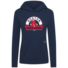 Boston Red Sox Levelwear Women's Relay Banner Arch Long Sleeve T-Shirt Hoodie - MLB
