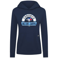Toronto Blue Jays Levelwear Women's Relay Banner Arch Long Sleeve T-Shirt Hoodie - MLB