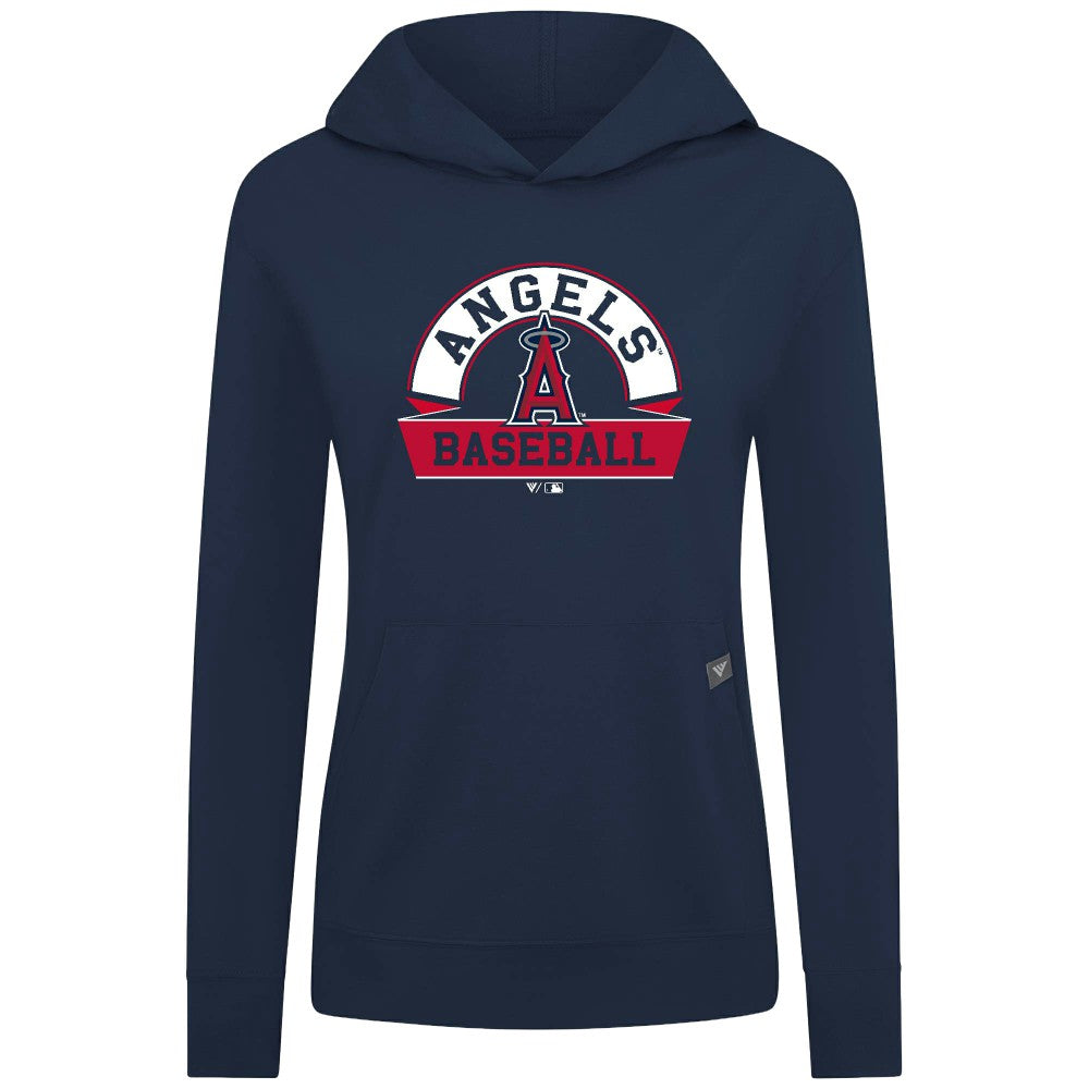 Los Angeles Angels Levelwear Women's Relay Banner Arch Long Sleeve T-Shirt Hoodie - MLB