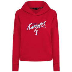Texas Rangers Levelwear Women's Sweet Sizzle Tri-Blend Hoodie - MLB