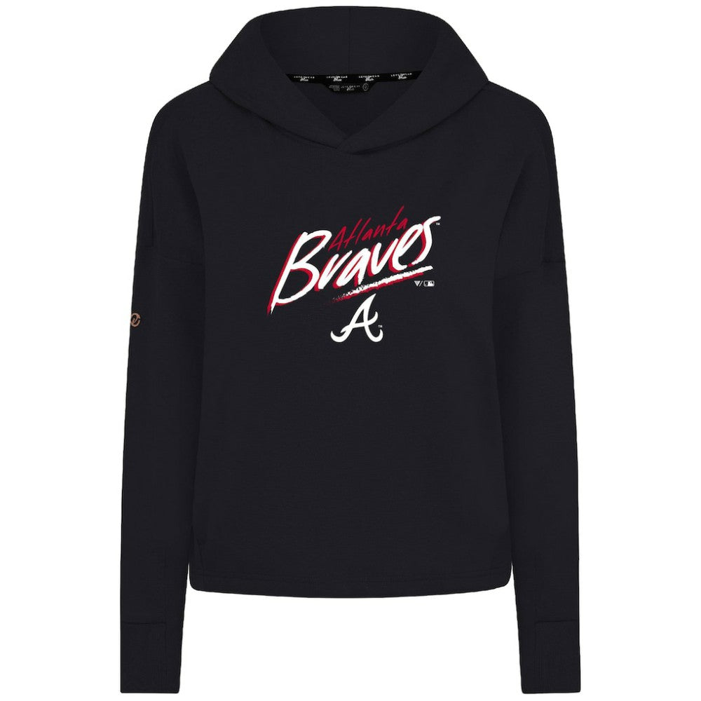Atlanta Braves Levelwear Women's Sweet Sizzle Tri-Blend Hoodie - MLB