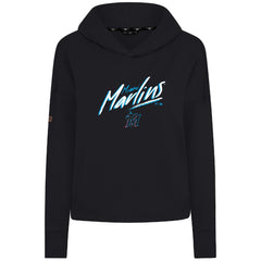 Miami Marlins Levelwear Women's Sweet Sizzle Tri-Blend Hoodie - MLB