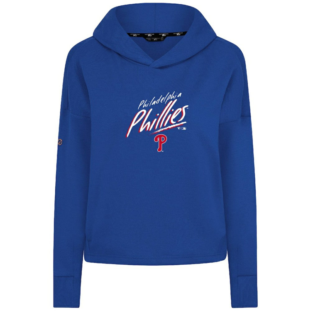 Philadelphia Phillies Levelwear Women's Sweet Sizzle Tri-Blend Hoodie - MLB