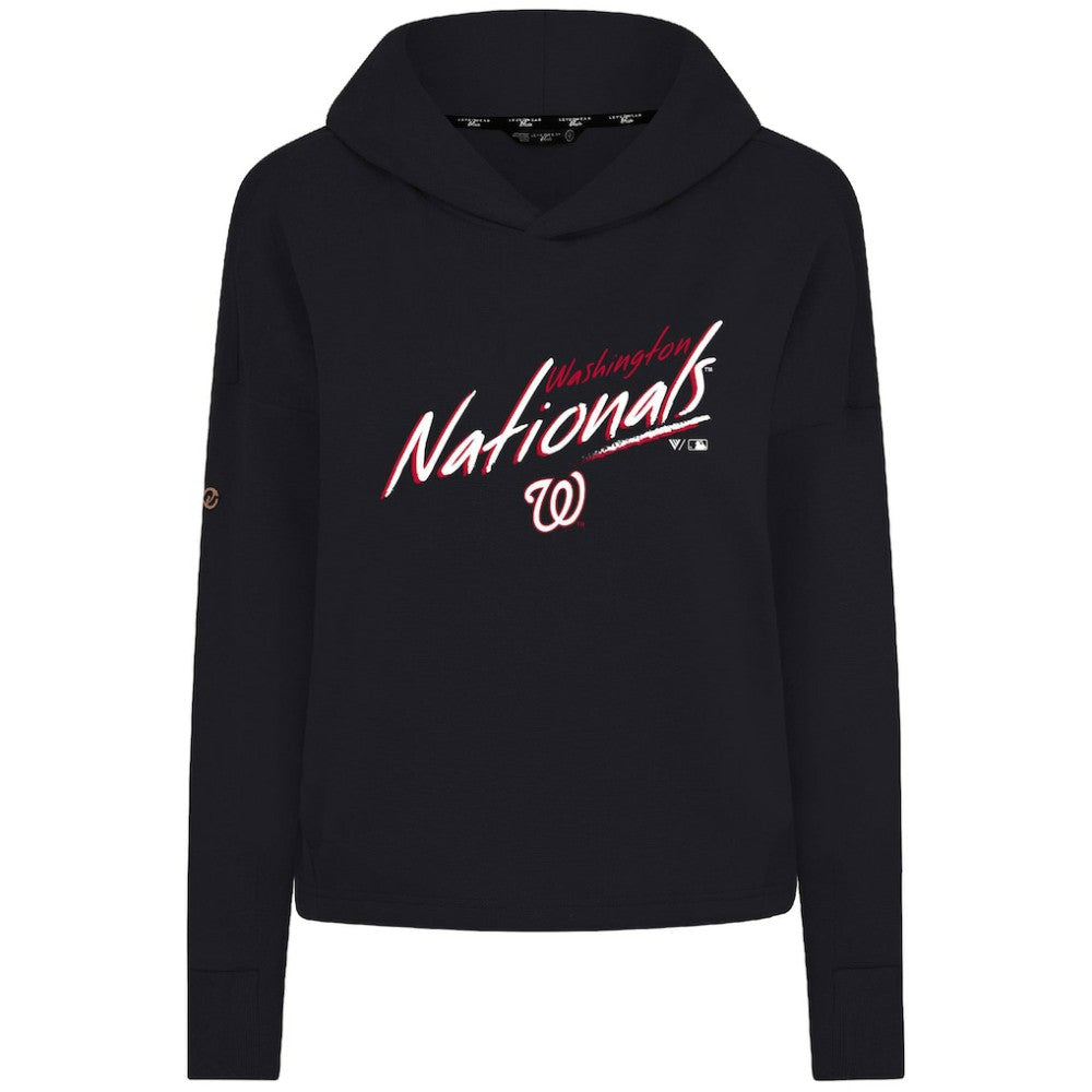 Washington Nationals Levelwear Women's Sweet Sizzle Tri-Blend Hoodie - MLB