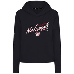 Washington Nationals Levelwear Women's Sweet Sizzle Tri-Blend Hoodie - MLB