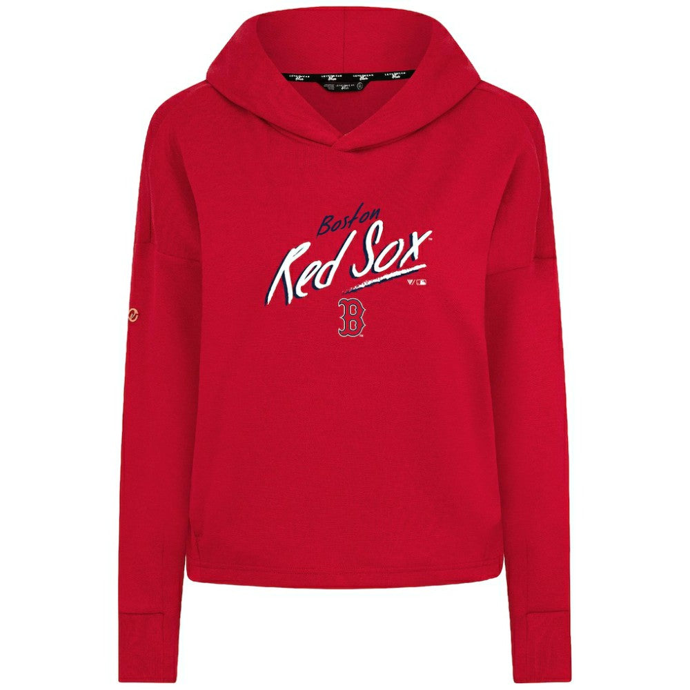 Boston Red Sox Levelwear Women's Sweet Sizzle Tri-Blend Hoodie - MLB