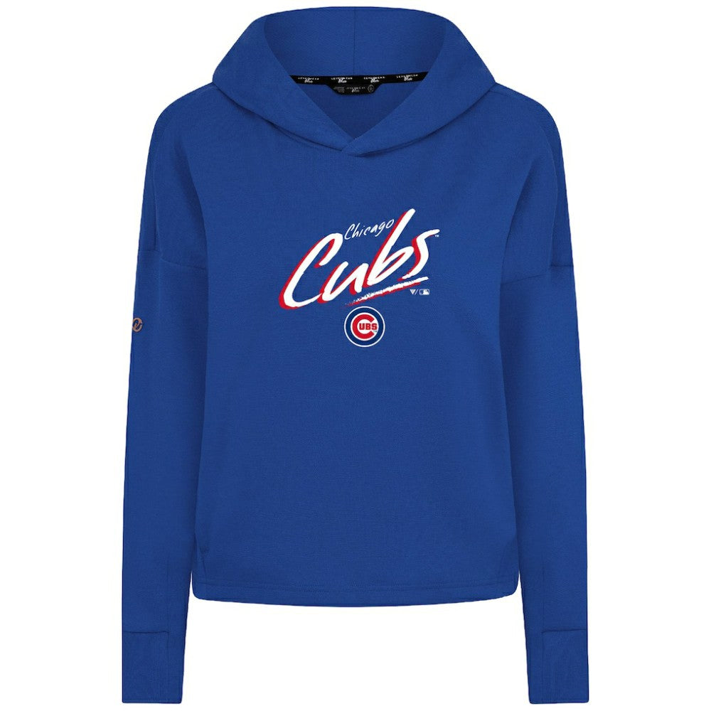 Chicago Cubs Levelwear Women's Sweet Sizzle Tri-Blend Hoodie - MLB