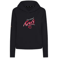 Cincinnati Reds Levelwear Women's Sweet Sizzle Tri-Blend Hoodie - MLB