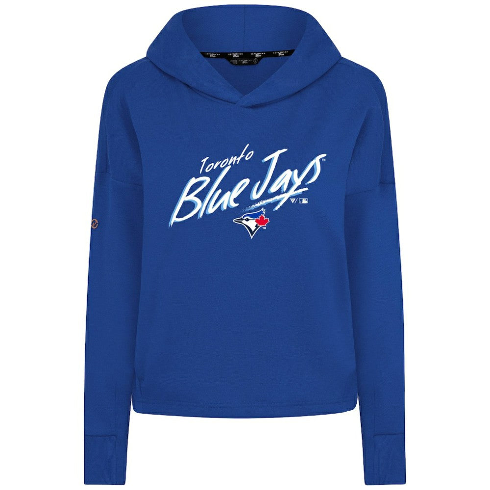 Toronto Blue Jays Levelwear Women's Sweet Sizzle Tri-Blend Hoodie - MLB