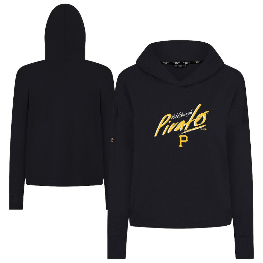 Pittsburgh Pirates Levelwear Women's Sweet Sizzle Tri-Blend Hoodie - MLB