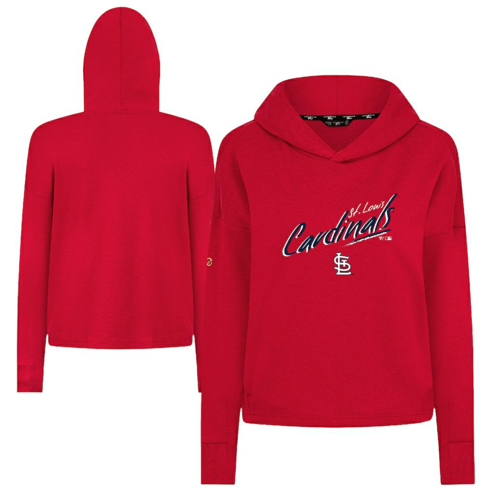 St. Louis Cardinals Levelwear Women's Sweet Sizzle Tri-Blend Hoodie - MLB
