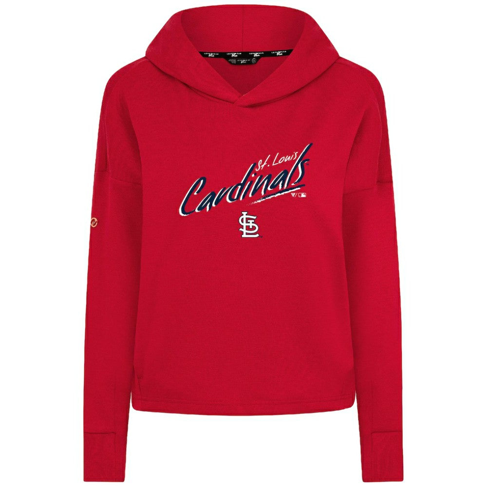 St. Louis Cardinals Levelwear Women's Sweet Sizzle Tri-Blend Hoodie - MLB