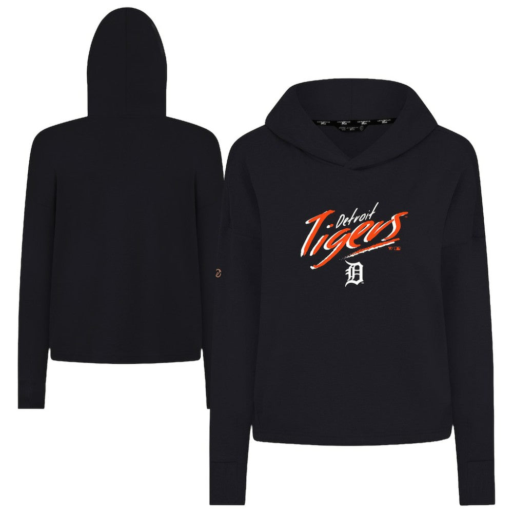 Detroit Tigers Levelwear Women's Sweet Sizzle Tri-Blend Hoodie - MLB