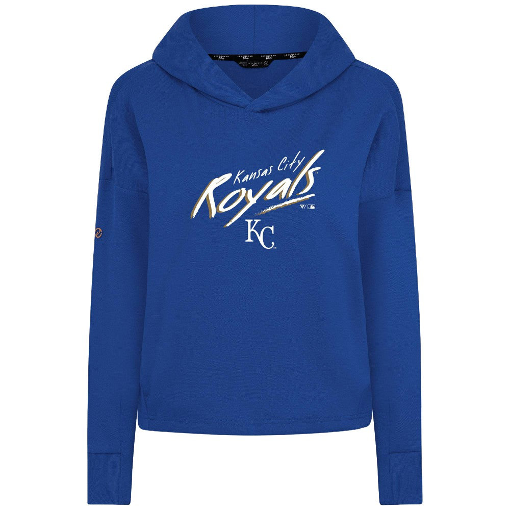 Kansas City Royals Levelwear Women's Sweet Sizzle Tri-Blend Hoodie - MLB