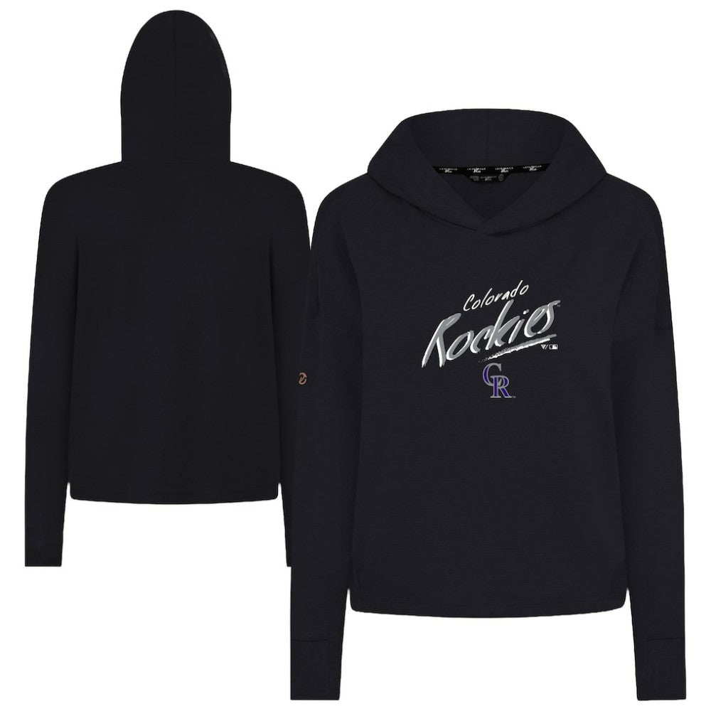 Colorado Rockies Levelwear Women's Sweet Sizzle Tri-Blend Hoodie - MLB