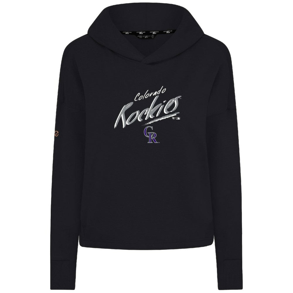Colorado Rockies Levelwear Women's Sweet Sizzle Tri-Blend Hoodie - MLB