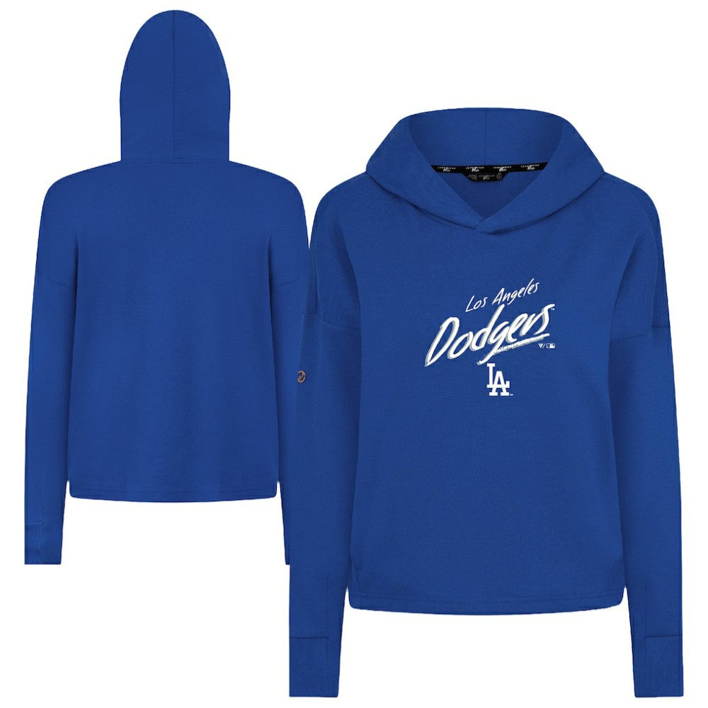 Los Angeles Dodgers Levelwear Women's Sweet Sizzle Tri-Blend Hoodie - MLB