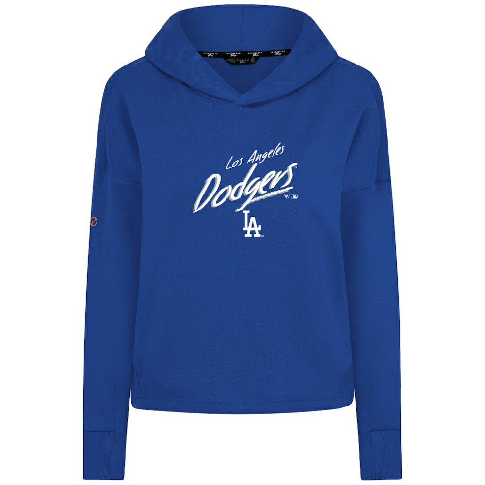 Los Angeles Dodgers Levelwear Women's Sweet Sizzle Tri-Blend Hoodie - MLB
