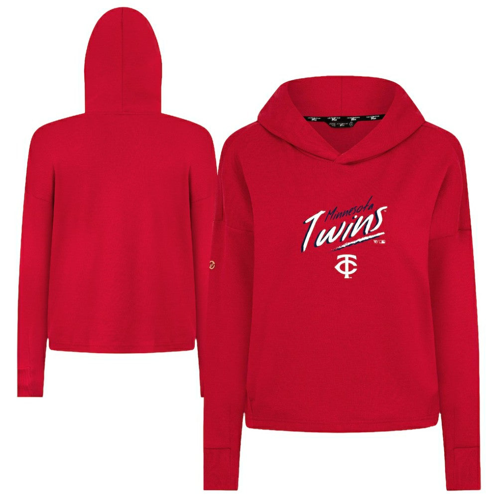 Minnesota Twins Levelwear Women's Sweet Sizzle Tri-Blend Hoodie - MLB