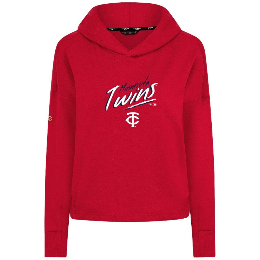 Minnesota Twins Levelwear Women's Sweet Sizzle Tri-Blend Hoodie - MLB