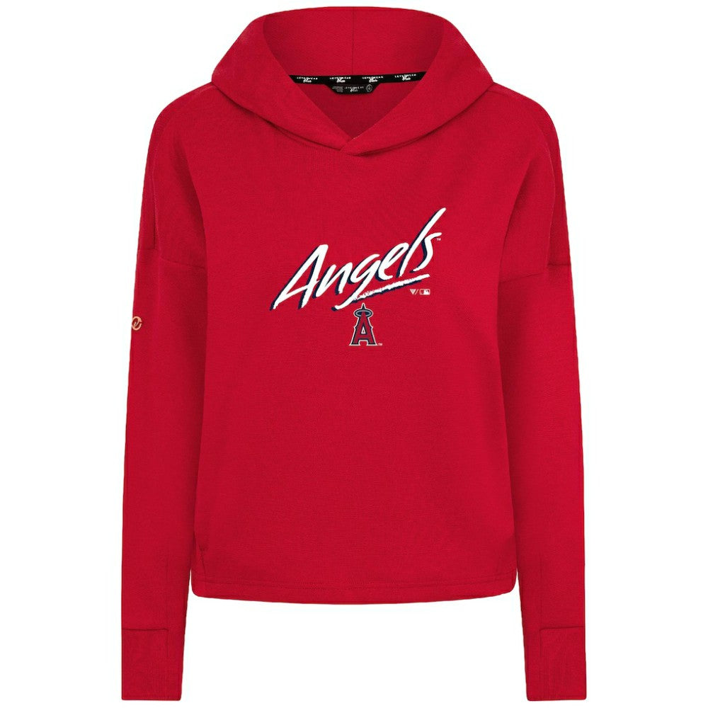 Los Angeles Angels Levelwear Women's Sweet Sizzle Tri-Blend Hoodie - MLB