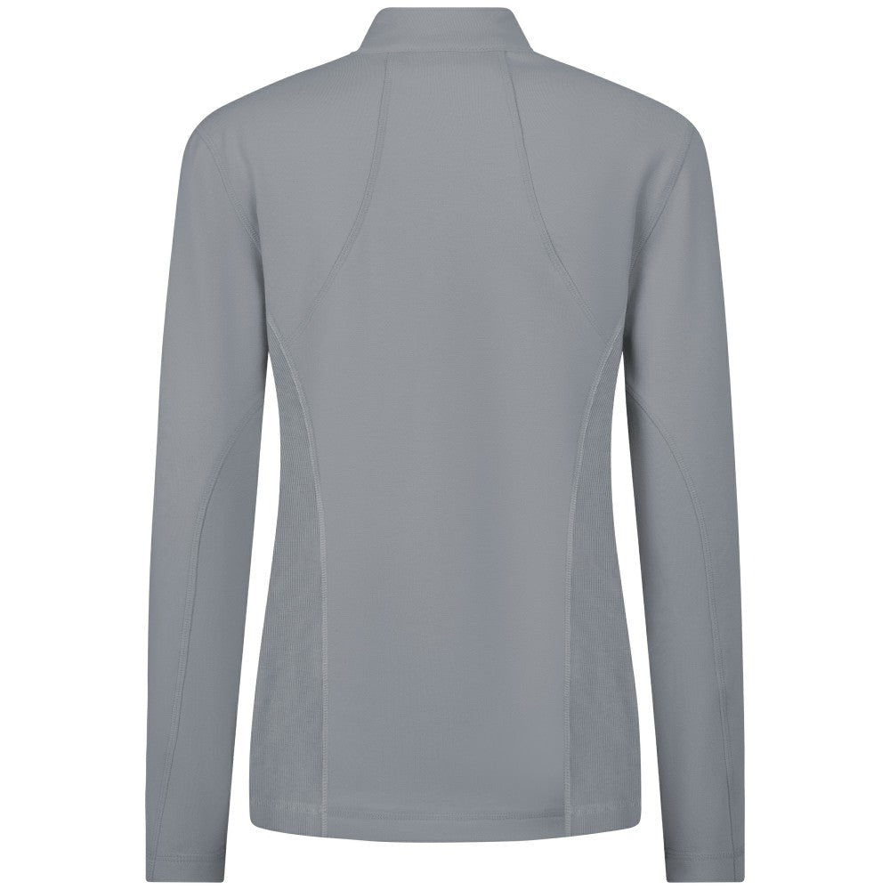 Miami Marlins Levelwear Women's Upright Insignia 2.0 Quarter-Zip Tri-Blend Top - MLB