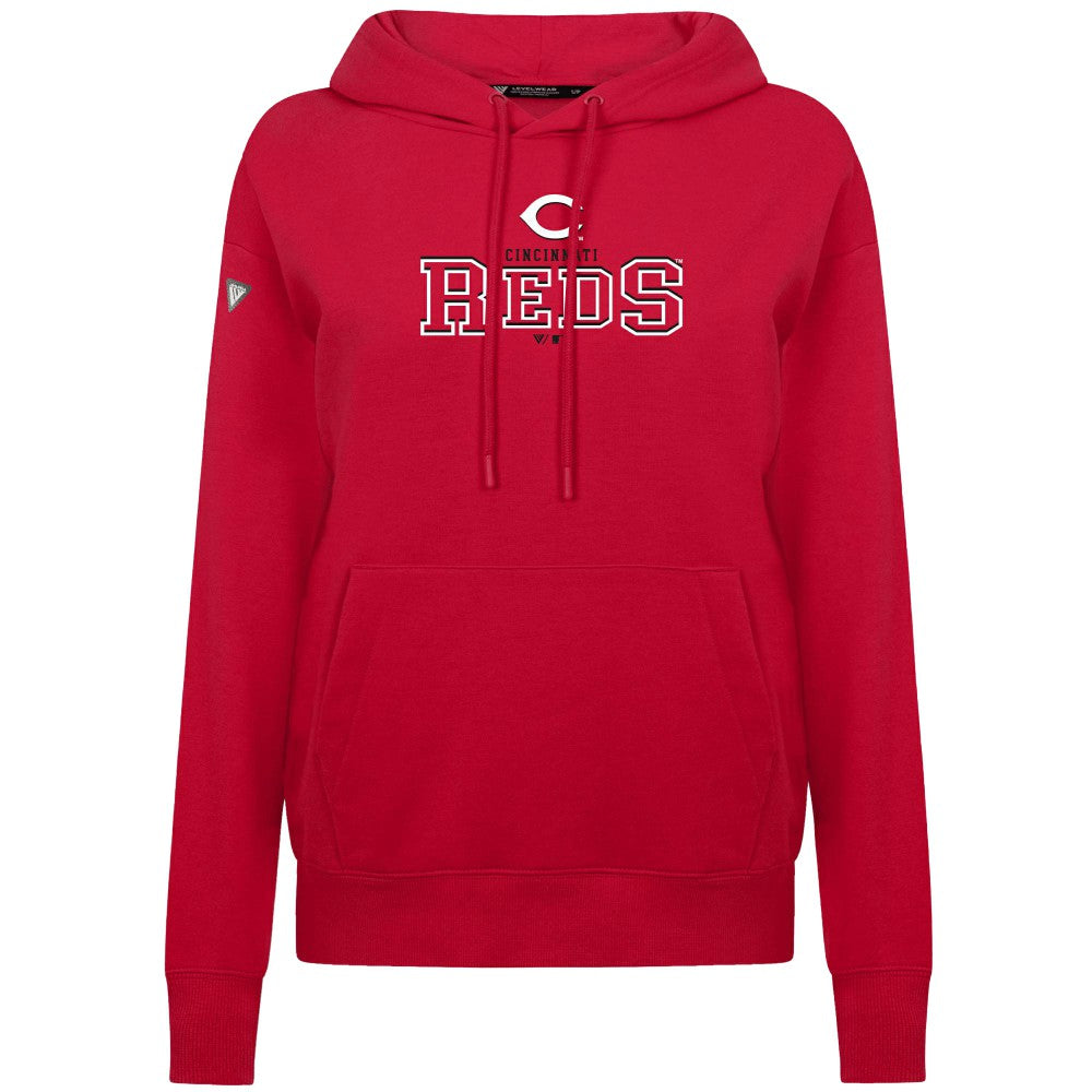 Cincinnati Reds Levelwear Women's Adorn Journey Hoodie - MLB