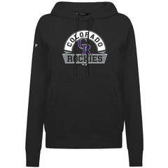 Colorado Rockies Levelwear Women's Adorn Banner Arch Hoodie - MLB