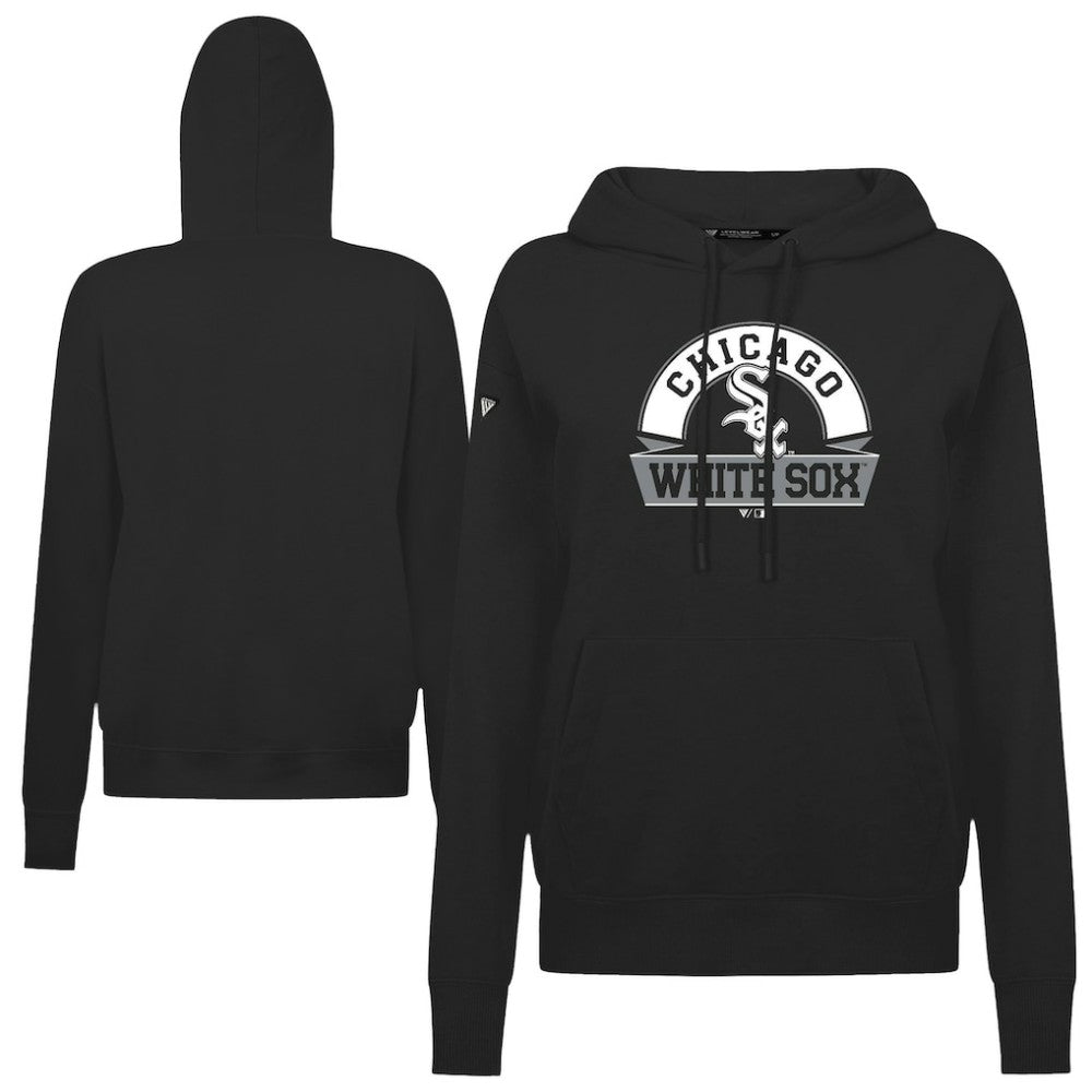 Chicago White Sox Levelwear Women's Adorn Banner Arch Hoodie - MLB