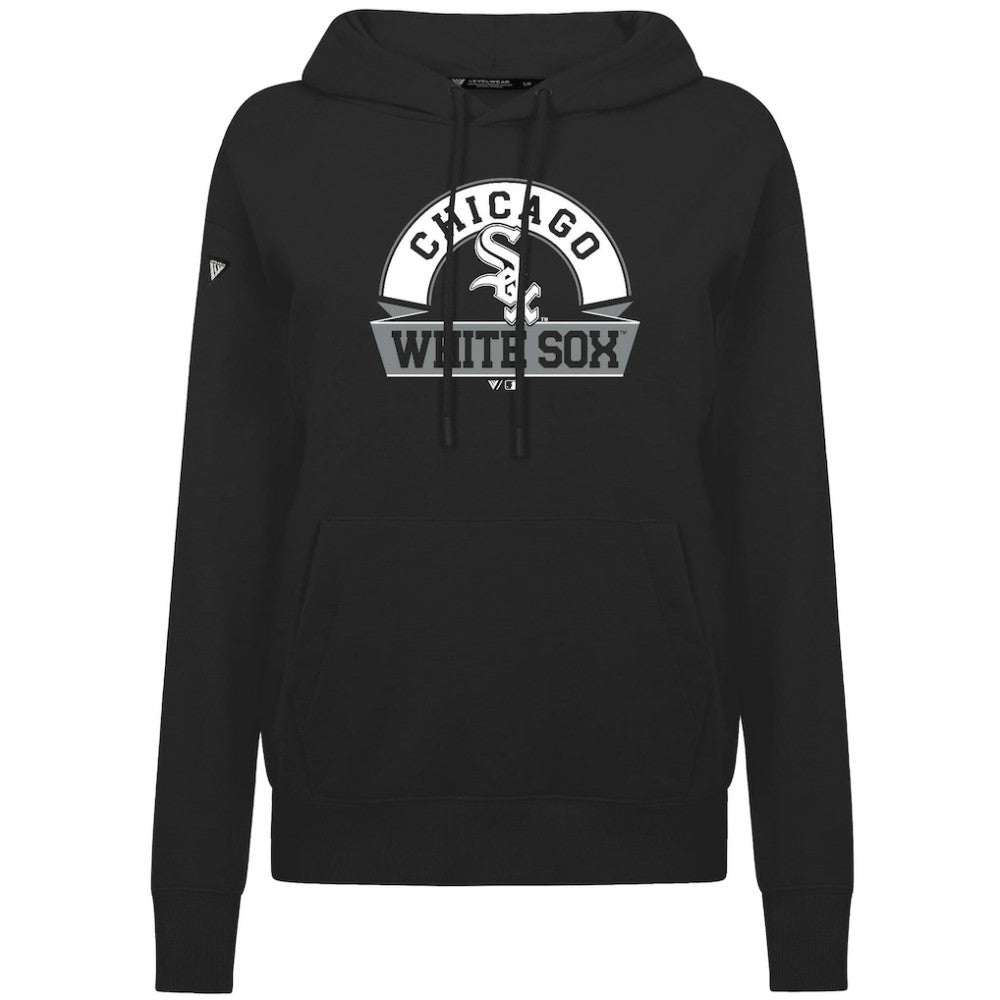Chicago White Sox Levelwear Women's Adorn Banner Arch Hoodie - MLB