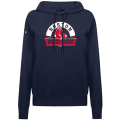 Boston Red Sox Levelwear Women's Adorn Banner Arch Hoodie - MLB