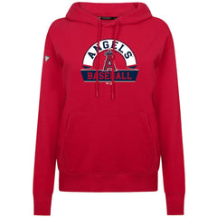 Los Angeles Angels Levelwear Women's Adorn Banner Arch Hoodie - MLB