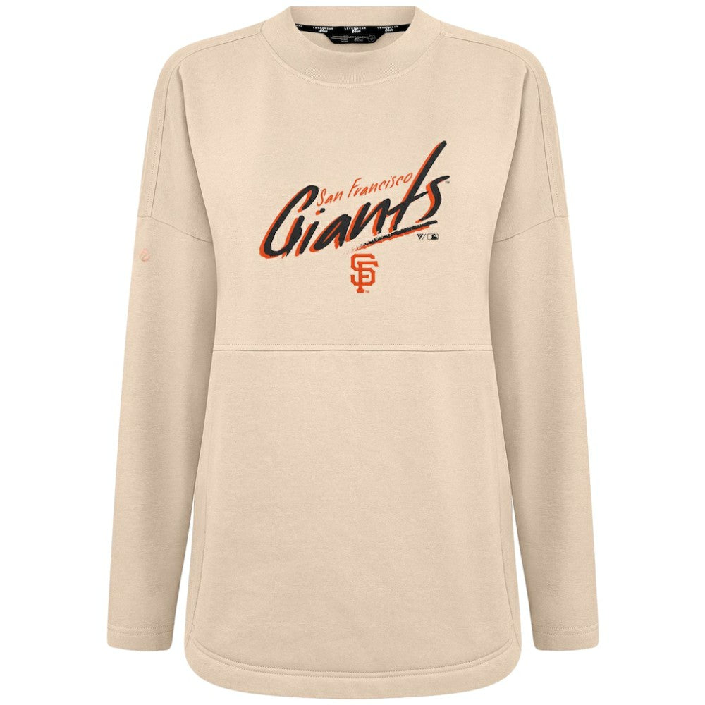 San Francisco Giants Levelwear Women's Oversized Beaudry Sizzle Top - MLB