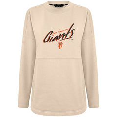 San Francisco Giants Levelwear Women's Oversized Beaudry Sizzle Top - MLB